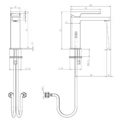 ALLUVION Mercur Waschtisch-Einhebelmischer Ohne Ablaufventil, Wassersparend -Megabad Verkäufe alluvion badarmaturen mercur waschtisch einhebelmischer ohne 13497096