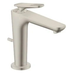 AXOR Citterio C Einhebel-Waschtischarmatur 125 CoolStart Mit Zugstangen-Ablaufgarnitur - Cubic Cut