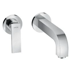 AXOR Citterio Einhebel-Waschtischmischer UP Mit Hebelgriff, Rosetten Und Ablaufgarnitur