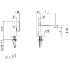 Dornbracht LULU Waschtisch-Einhandbatterie Ausladung 15,5 Cm Mit Ablaufgarnitur 9 Dornbracht LULU Waschtisch-Einhandbatterie Ausladung 15,5 Cm Mit Ablaufgarnitur -Megabad Verkäufe dornbracht lulu 33 500 waschtischbatterie ausladung 155 mm 748469