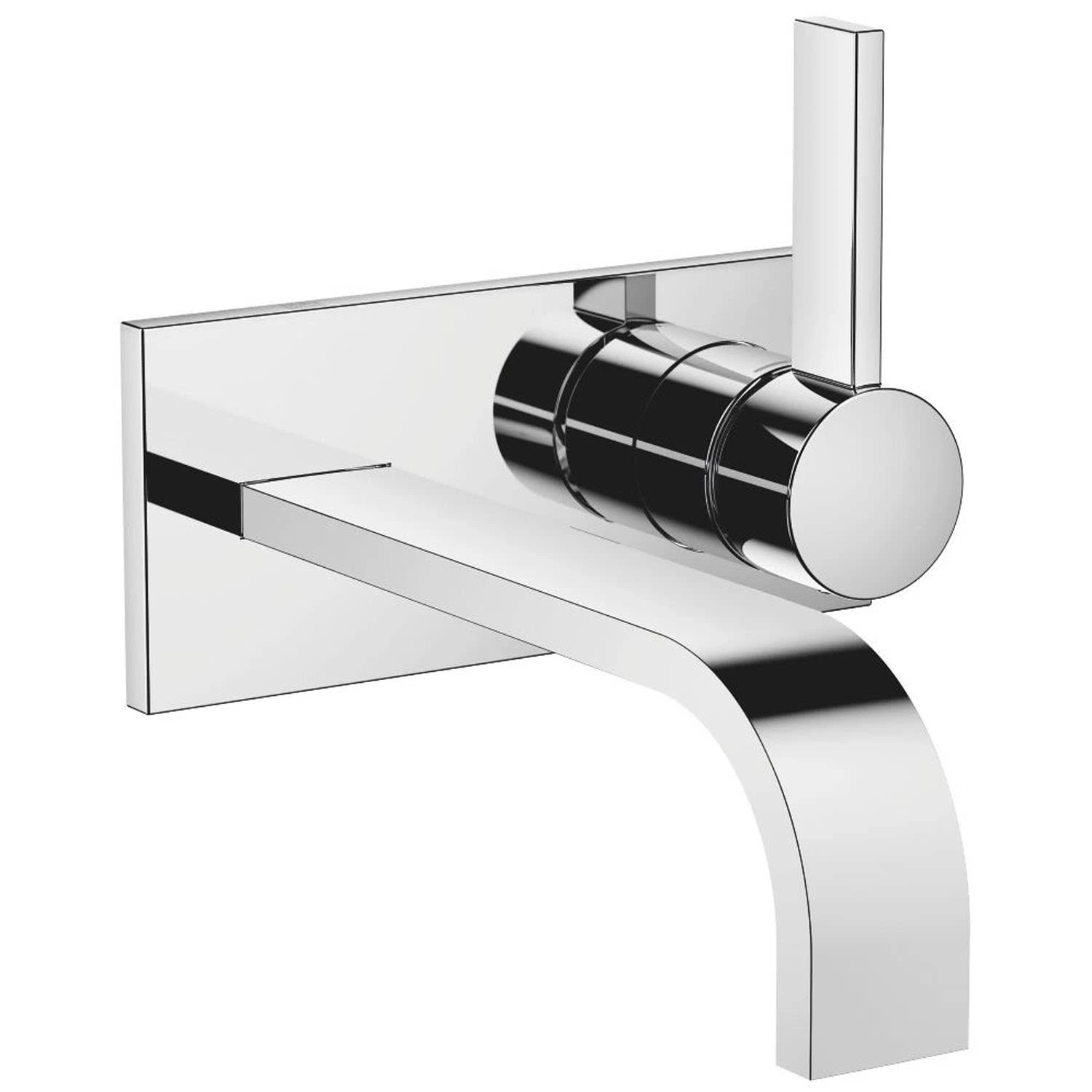 Dornbracht MEM Waschtisch-Wand-Einhandbatterie Mit Abdeckplatte 3 Dornbracht MEM Waschtisch-Wand-Einhandbatterie Mit Abdeckplatte