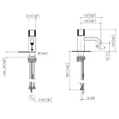 Dornbracht Meta Waschtischarmatur Mit Infrarot-Sensorik, Netzbetrieb 7 Dornbracht Meta Waschtischarmatur Mit Infrarot-Sensorik, Netzbetrieb -Megabad Verkäufe dornbracht meta waschtisch waschtischarmatur mit infrarot 9577856