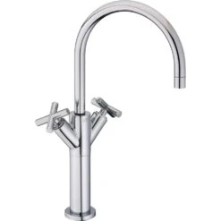 Dornbracht TARA Waschtisch-Einlochbatterie Mit Erhöhtem Standfuß Ohne Ablaufgarnitur