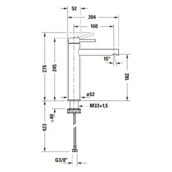 Duravit Circle Einhebel-Waschtischmischer L Ohne Zugstangen-Ablaufgarnitur 17 Duravit Circle Einhebel-Waschtischmischer L Ohne Zugstangen-Ablaufgarnitur -Megabad Verkäufe duravit badarmaturen circle waschtisch einhebel waschtischmischer 12496307