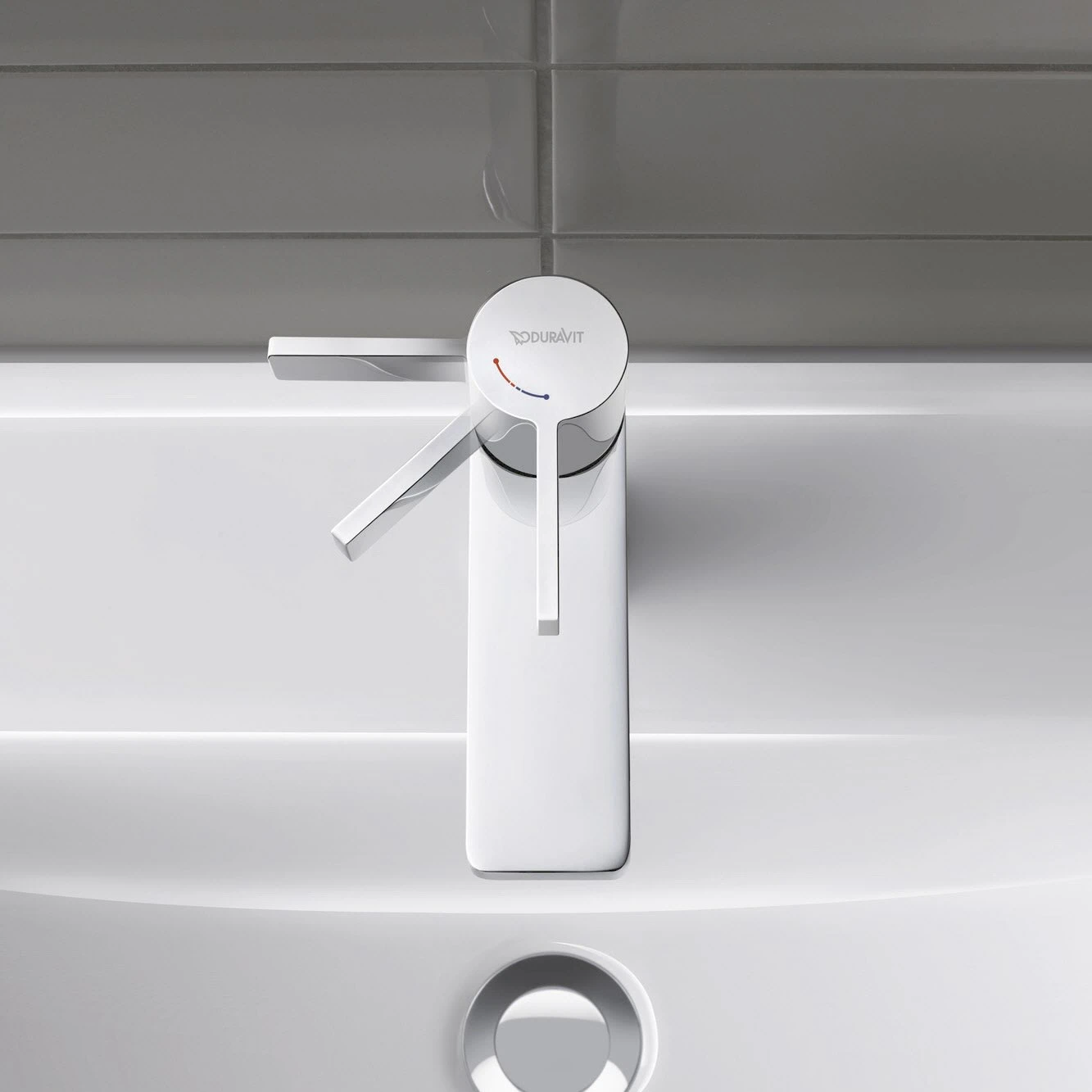 Duravit D-Neo Einhebel-Waschtischmischer M FreshStart Ohne Zugstange 6 Duravit D-Neo Einhebel-Waschtischmischer M FreshStart Ohne Zugstange – Bild 4
