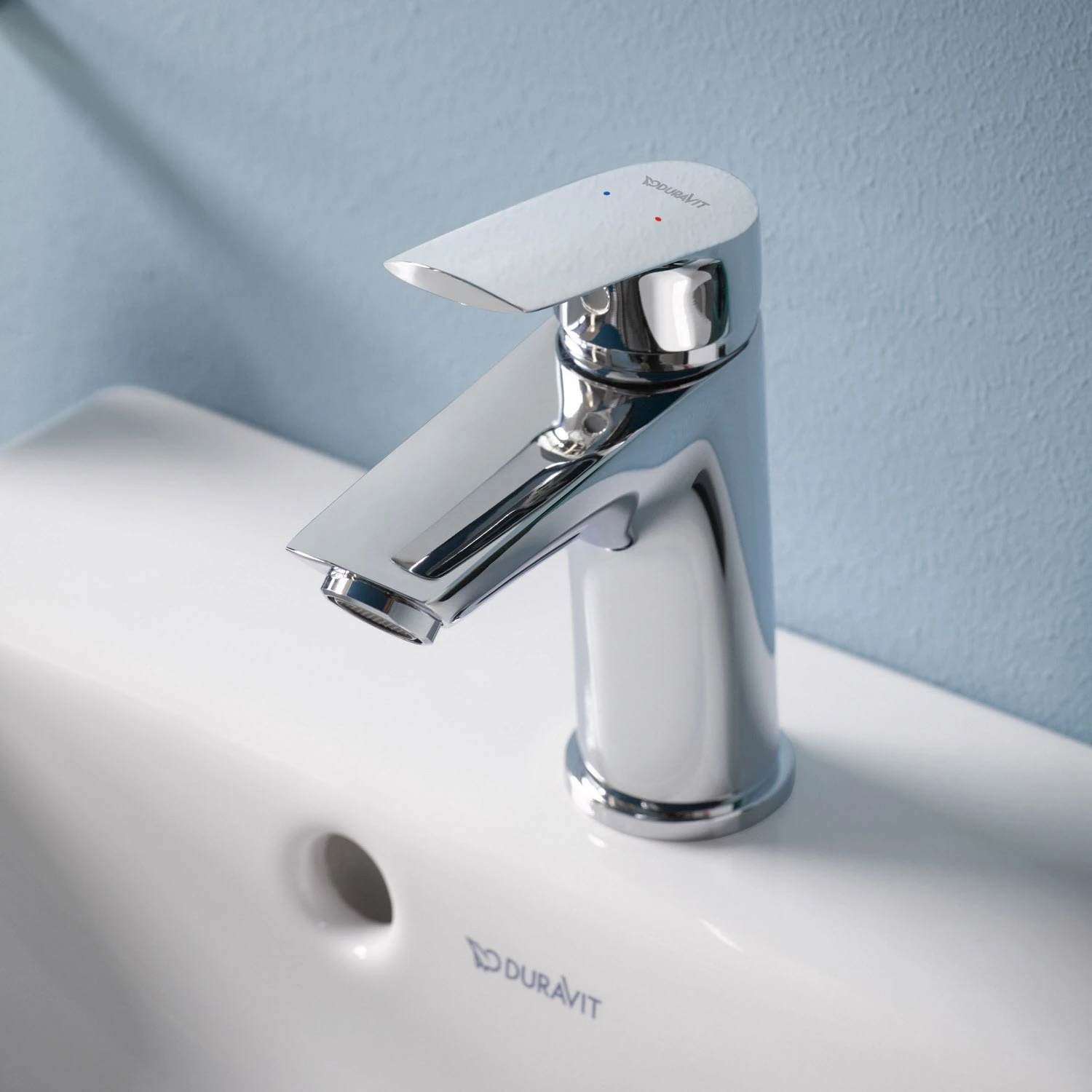 Duravit No. 1 Einhebel-Waschtischmischer S, Fresh-Start Mit Zugstangengarnitur 3 Duravit No. 1 Einhebel-Waschtischmischer S, Fresh-Start Mit Zugstangengarnitur