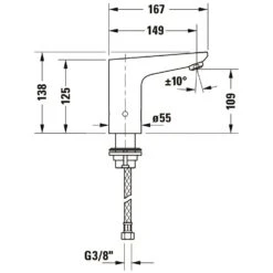 Duravit Sensor 1 Elektronik-Waschtischarmatur Mit Steckernetzteil 7 Duravit Sensor 1 Elektronik-Waschtischarmatur Mit Steckernetzteil -Megabad Verkäufe duravit sensor 1 elektronik waschtischarmatur mit 8523655