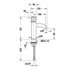 Duravit White Tulip Einhebel-Waschtischmischer S Ohne Ablaufgarnitur 9 Duravit White Tulip Einhebel-Waschtischmischer S Ohne Ablaufgarnitur -Megabad Verkäufe duravit white tulip badarmaturen waschtisch einhebel 4500686