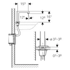 Geberit Brenta Waschtischarmatur Standmontage, Netzbetrieb, Für UP-Funktionsbox 11 Geberit Brenta Waschtischarmatur Standmontage, Netzbetrieb, Für UP-Funktionsbox -Megabad Verkäufe geberit armaturen waschtisch brenta waschtischarmatur standmontage 11842593