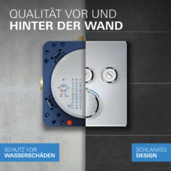 GROHE Grohtherm SmartControl Thermostat Fertigmontageset, Eckige Ausführung -Megabad Verkäufe grohe badarmaturen grohtherm thermostatbatterien smartcontrol thermostate 13925847