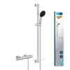 GROHE Precision Feel Thermostat-Brausebatterie 1/2" Mit Brausegarnitur 90 Cm