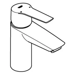 GROHE Start Einhand-Waschtischbatterie, 1/2" S-Size -Megabad Verkäufe grohe badarmaturen start waschtisch einhand waschtischbatterie 12117866