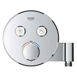 GROHE Precision SmartControl Duschsystem, Thermostat, UP, Mit Vitalio Joy 260, Rund -Megabad Verkäufe grohe duschsysteme rainshower precision smartcontrol thermostat 12662828
