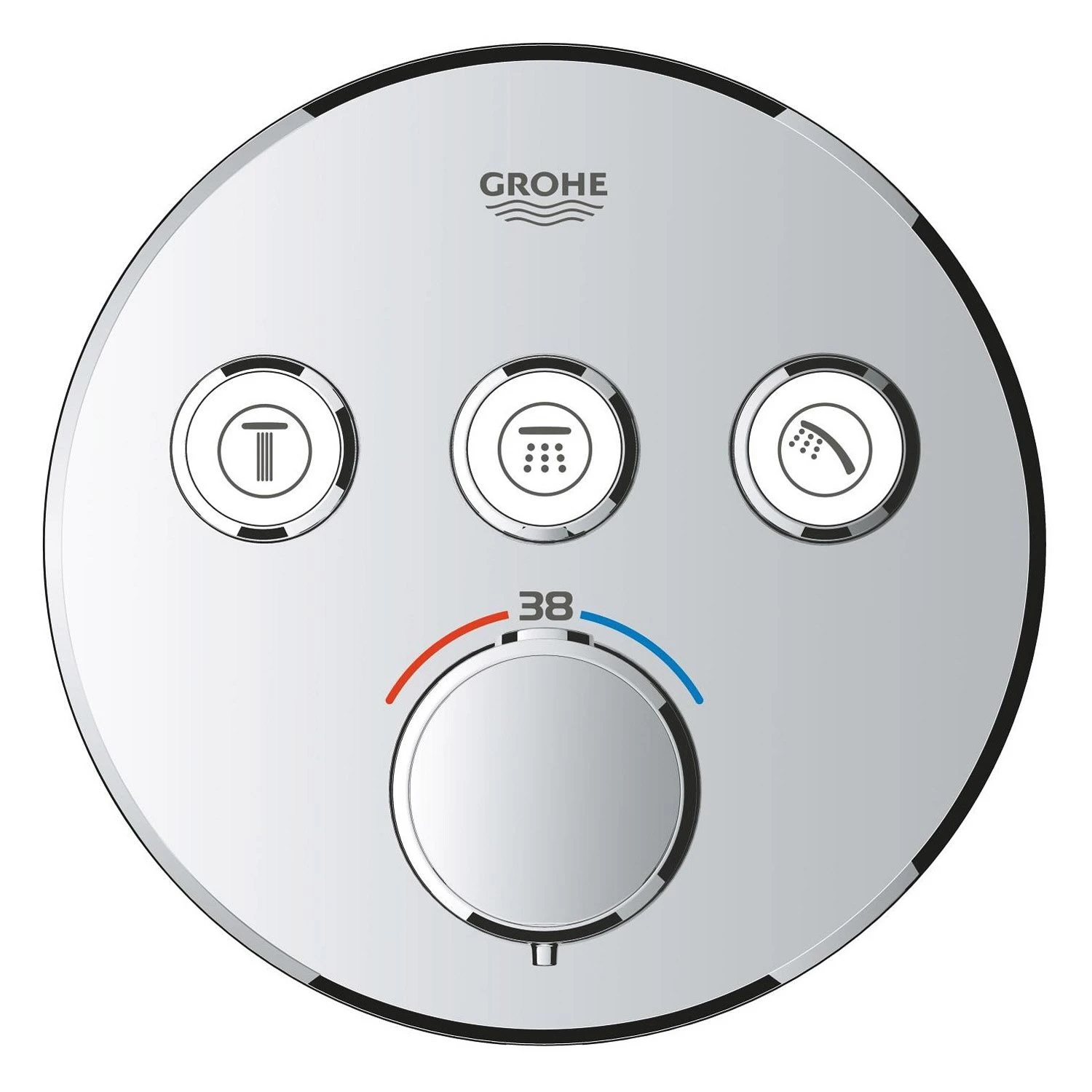 GROHE Precision SmartControl Duschsystem UP, Mit Vitalio SmartActive 310, Rund 5 GROHE Precision SmartControl Duschsystem UP, Mit Vitalio SmartActive 310, Rund – Bild 3