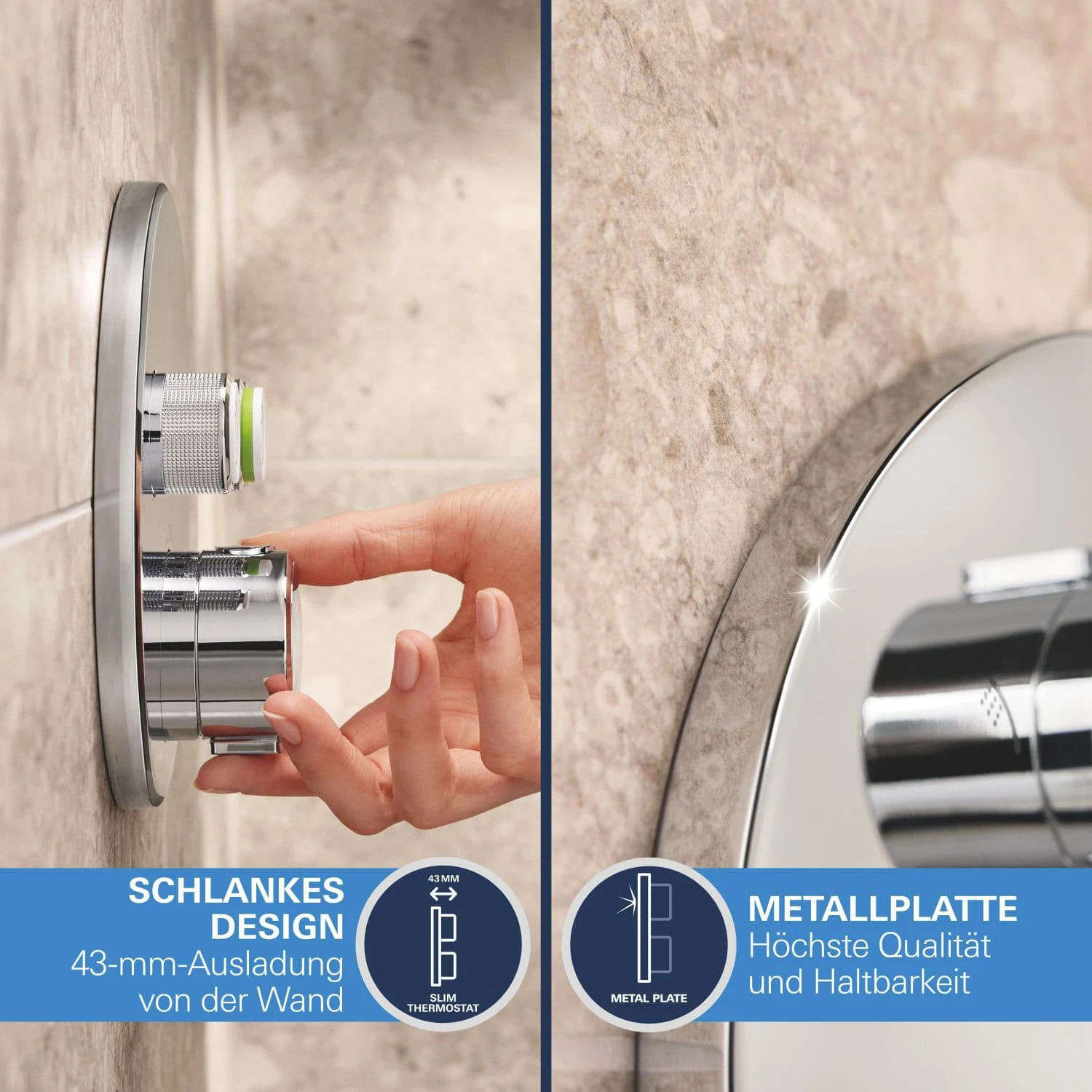 GROHE Precision SmartControl Duschsystem UP, Mit Vitalio SmartActive 310, Rund 12 GROHE Precision SmartControl Duschsystem UP, Mit Vitalio SmartActive 310, Rund – Bild 10