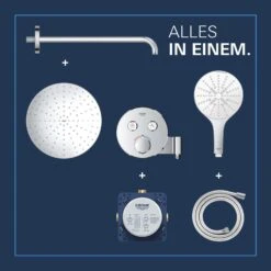 GROHE Precision SmartControl Duschsystem, Thermostat, UP, Mit Vitalio Rain Mono 310, Rund 19 GROHE Precision SmartControl Duschsystem, Thermostat, UP, Mit Vitalio Rain Mono 310, Rund -Megabad Verkäufe grohe duschsysteme rainshower smartcontrol up mit 13551906