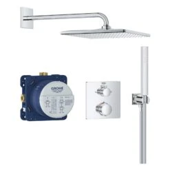 GROHE Precision Duschsystem Unterputz Mit Vitalio Rain Mono 310, Eckig