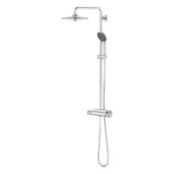 GROHE Vitalio System 260 Duschsystem Mit Thermostatbatterie 14 GROHE Vitalio System 260 Duschsystem Mit Thermostatbatterie -Megabad Verkäufe grohe duschsysteme vitalio 260 mit thermostatbatterie 6078841