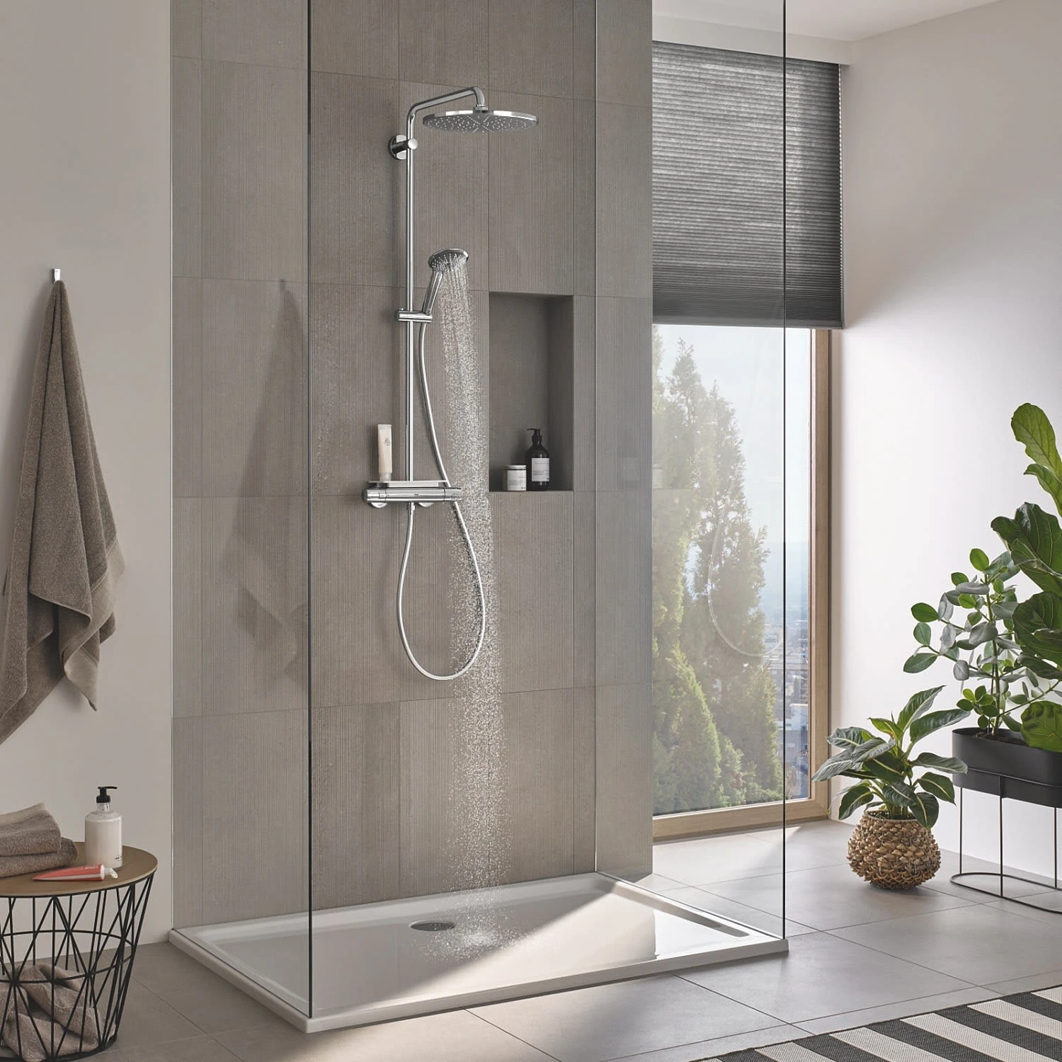 GROHE Vitalio System 310 Duschsystem Mit Thermostatbatterie 9 GROHE Vitalio System 310 Duschsystem Mit Thermostatbatterie – Bild 7