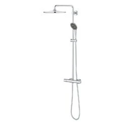 GROHE Vitalio System 310 Duschsystem Mit Thermostatbatterie 20 GROHE Vitalio System 310 Duschsystem Mit Thermostatbatterie -Megabad Verkäufe grohe duschsysteme vitalio 310 mit thermostatbatterie 6078757