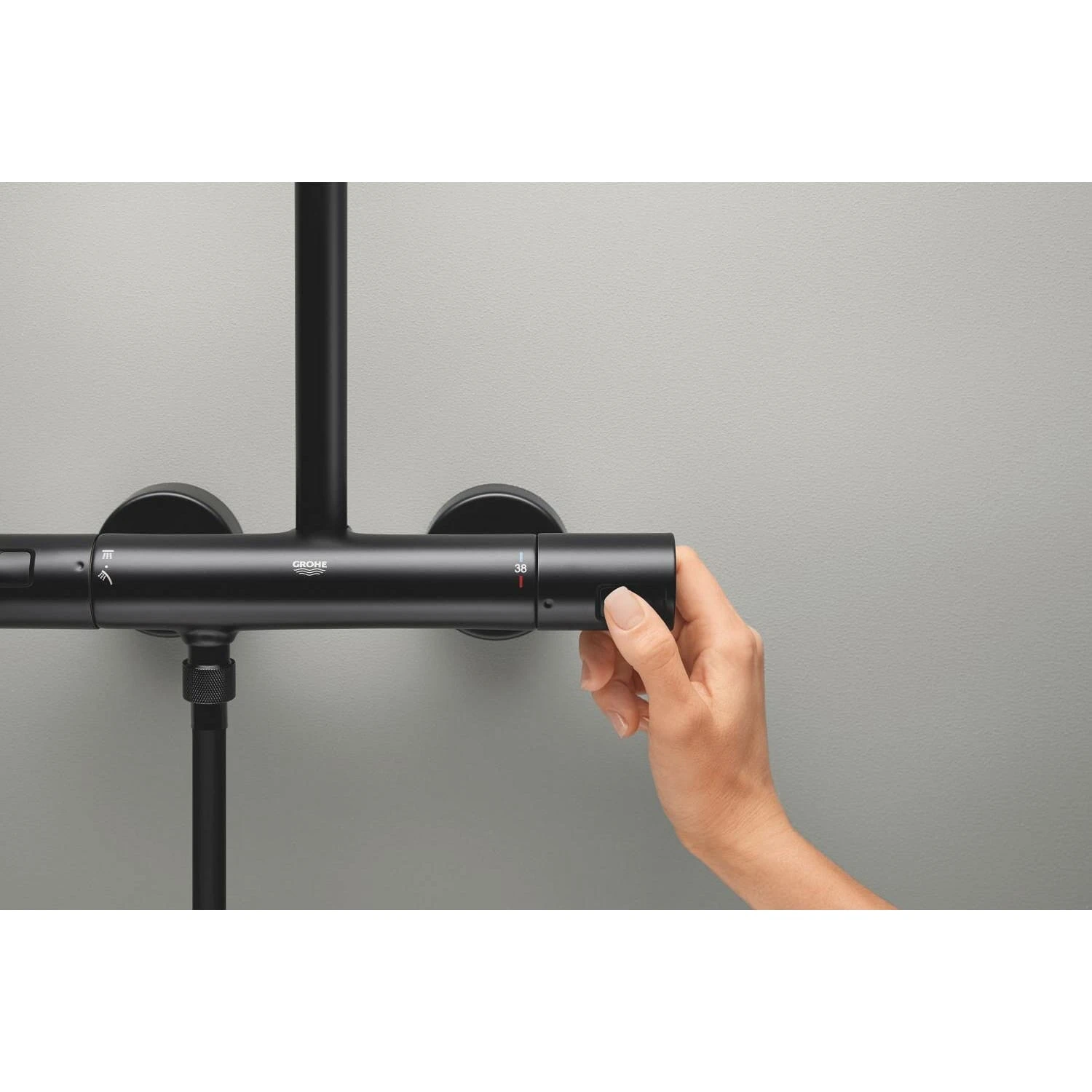 GROHE Vitalio Comfort 250 Flex Duschsystem Mit Umstellung, Wandmontage 11 GROHE Vitalio Comfort 250 Flex Duschsystem Mit Umstellung, Wandmontage – Bild 9