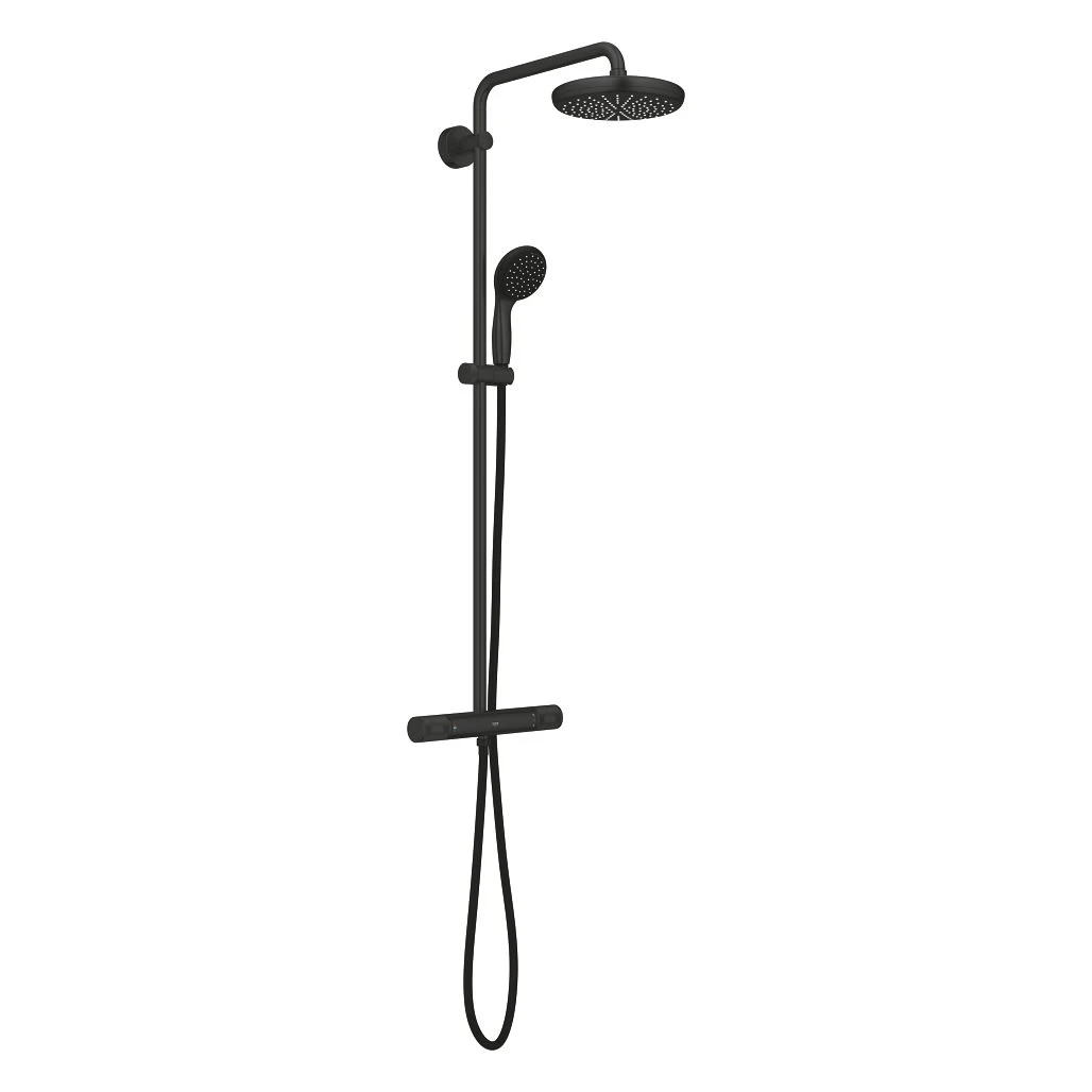 GROHE Vitalio Start System 210 Duschsystem Mit Thermostatbatterie Für Die Schweiz 3 GROHE Vitalio Start System 210 Duschsystem Mit Thermostatbatterie Für Die Schweiz