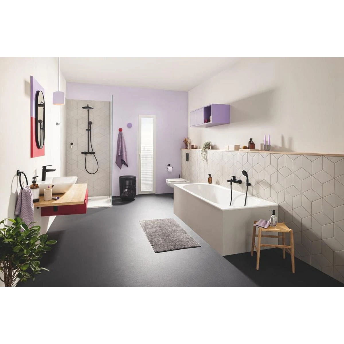 GROHE Vitalio Start System 250 Duschsystem Mit Thermostatbatterie 5 GROHE Vitalio Start System 250 Duschsystem Mit Thermostatbatterie – Bild 3