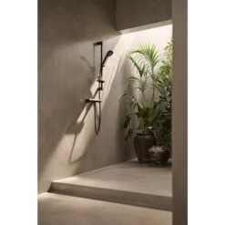 Hansa HANSAAURELIA Thermostat-Brausebatterie Mit Brausestange Rund 97 Cm Und Handbrause 3-strahlig -Megabad Verkäufe hansa badezimmer hansaaurelia thermostat brausebatterie mit 13900427