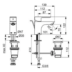 Hansa HANSABASIC Einhebelmischer-Waschtischarmatur, Mit Kaltstartfunktion 5 Hansa HANSABASIC Einhebelmischer-Waschtischarmatur, Mit Kaltstartfunktion -Megabad Verkäufe hansa badezimmer hansabasic einhebelmischer waschtischarmatur mit 13921749