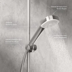 Hansa HANSABASICJET Style Handbrause 1-strahlig -Megabad Verkäufe hansa badezimmer hansabasicjet style handbrause 1 13968457