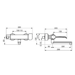 Hansa HANSACLINICA Waschtischbatterie Bedienungshebel Lang -Megabad Verkäufe hansa badezimmer hansaclinica waschtisch waschtischbatterie bedienungshebel 11729640