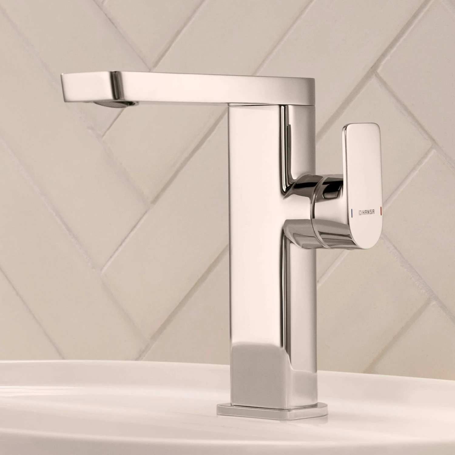 Hansa HANSASTELA Waschtisch-Einhand-Einlochbatterie, Seitenbedient 3 Hansa HANSASTELA Waschtisch-Einhand-Einlochbatterie, Seitenbedient