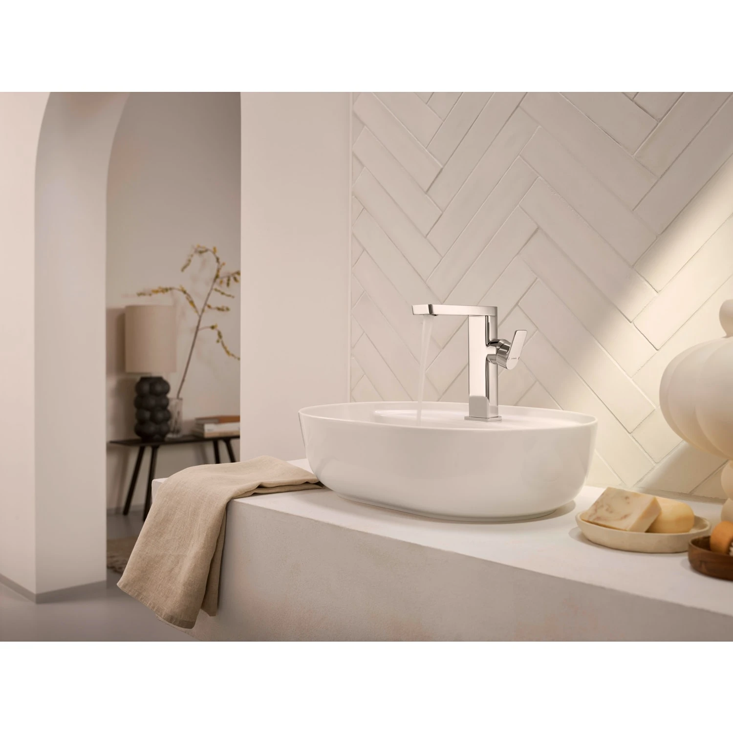 Hansa HANSASTELA Waschtisch-Einhand-Einlochbatterie, Seitenbedient 6 Hansa HANSASTELA Waschtisch-Einhand-Einlochbatterie, Seitenbedient – Bild 4