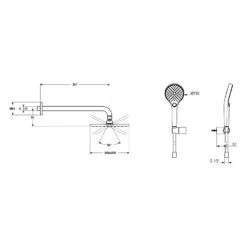 Hansa HANSATWIST Duschsystem Komplettset 15 Hansa HANSATWIST Duschsystem Komplettset -Megabad Verkäufe hansa badezimmer hansatwist brause duschsystem komplettset 13956763
