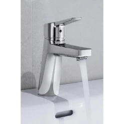 Hansa HANSATWIST Waschtisch Einhand Einlochbatterie -Megabad Verkäufe hansa badezimmer hansatwist waschtisch einhand einlochbatterie 11800809