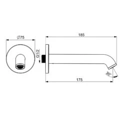 Hansa HANSAVANTIS Style Auslauf -Megabad Verkäufe hansa badezimmer hansavantis waschtisch style auslauf 13592280