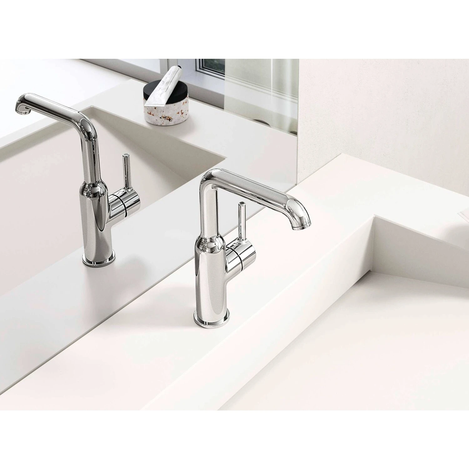 Hansa HANSAVANTIS Style Waschtischarmatur Einhebelmischer, Seitenbedient, Ohne Ablaufgarnitur 5 Hansa HANSAVANTIS Style Waschtischarmatur Einhebelmischer, Seitenbedient, Ohne Ablaufgarnitur – Bild 3