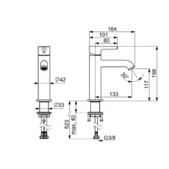 Hansa HANSAVANTIS Style Waschtischbatterie Einhebelmischer 5 Hansa HANSAVANTIS Style Waschtischbatterie Einhebelmischer -Megabad Verkäufe hansa badezimmer hansavantis waschtisch style waschtischbatterie 13592220