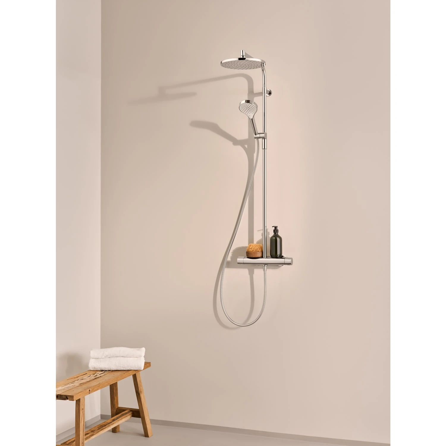 Hansa HANSAVIVA Regenbrause-Duscharmatur Mit Thermostat 13 Hansa HANSAVIVA Regenbrause-Duscharmatur Mit Thermostat – Bild 11