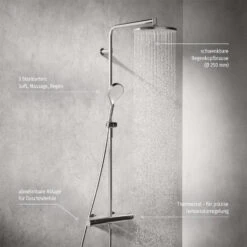 Hansa HANSAVIVA Regenbrause-Duscharmatur Mit Thermostat 16 Hansa HANSAVIVA Regenbrause-Duscharmatur Mit Thermostat -Megabad Verkäufe hansa badezimmer hansaviva regenbrause duscharmatur mit 13969009