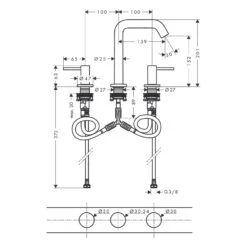 Hansgrohe Tecturis S 3-Loch Waschtischarmatur 150 Mit Push-Open Ablaufgarnitur -Megabad Verkäufe hansgrohe badarmaturen tecturis waschtisch 3 loch 12243683