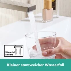 Hansgrohe Tecturis E Einhebel-Waschtischarmatur 110 CoolStart Wassersparend+ Mit Zugstangen-Ablaufgarnitur -Megabad Verkäufe hansgrohe badarmaturen tecturis waschtisch einhebel waschtischarmatur 12241757