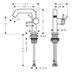 Hansgrohe Tecturis S Einhebel-Waschtischarmatur 110 Fine CoolStart Wassersparend+ Mit Push-Open Ablaufgarnitur -Megabad Verkäufe hansgrohe badarmaturen tecturis waschtisch einhebel waschtischarmatur 12243647