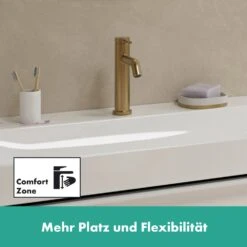 Hansgrohe Tecturis S Einhebel-Waschtischarmatur 110 Mit Zugstangen-Ablaufgarnitur -Megabad Verkäufe hansgrohe badarmaturen tecturis waschtisch einhebel waschtischarmatur 12244304