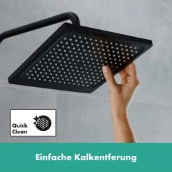 Hansgrohe Vernis Shape Duschsystem 240 1 Strahlart Wassersparend Mit Thermostat -Megabad Verkäufe hansgrohe badarmaturen vernis blend dusche shape 8889638