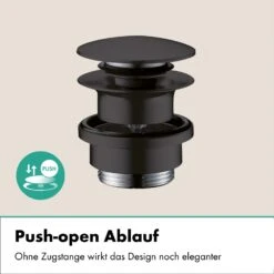 Hansgrohe Vernis Blend Einhebel-Waschtischarmatur 100 CoolStart, Mit Push-Open Ablaufgarnitur 25 Hansgrohe Vernis Blend Einhebel-Waschtischarmatur 100 CoolStart, Mit Push-Open Ablaufgarnitur -Megabad Verkäufe hansgrohe badarmaturen vernis blend waschtisch einhebel 13481913