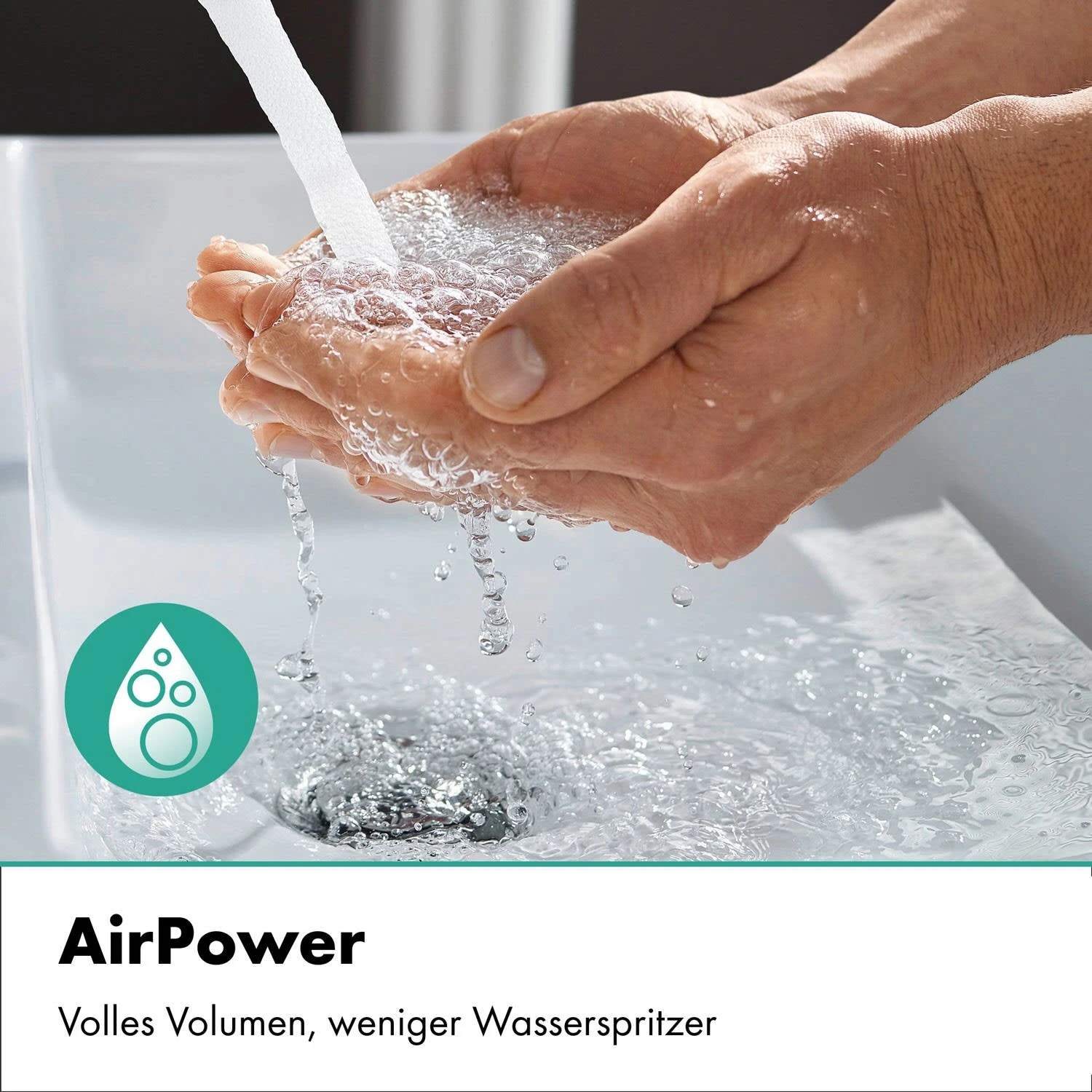 Hansgrohe Vernis Blend Einhebel-Waschtischarmatur 190 CoolStart, Mit Push-Open Ablaufgarnitur 10 Hansgrohe Vernis Blend Einhebel-Waschtischarmatur 190 CoolStart, Mit Push-Open Ablaufgarnitur – Bild 8