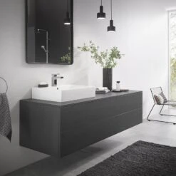 Hansgrohe Vernis Shape Einhebel-Waschtischarmatur 100 CoolStart, Mit Push-Open Ablaufgarnitur -Megabad Verkäufe hansgrohe badarmaturen vernis shape waschtisch einhebel 13969217