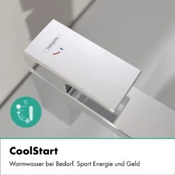 Hansgrohe Vernis Shape Einhebel-Waschtischarmatur 70 CoolStart, Mit Push-Open Ablaufgarnitur -Megabad Verkäufe hansgrohe badarmaturen vernis shape waschtisch einhebel 13969245