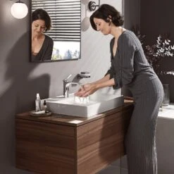 Hansgrohe Vivenis Einhebel-Waschtischarmatur 110 Ohne Ablaufgarnitur -Megabad Verkäufe hansgrohe badarmaturen vivenis waschtisch einhebel waschtischarmatur 8732471
